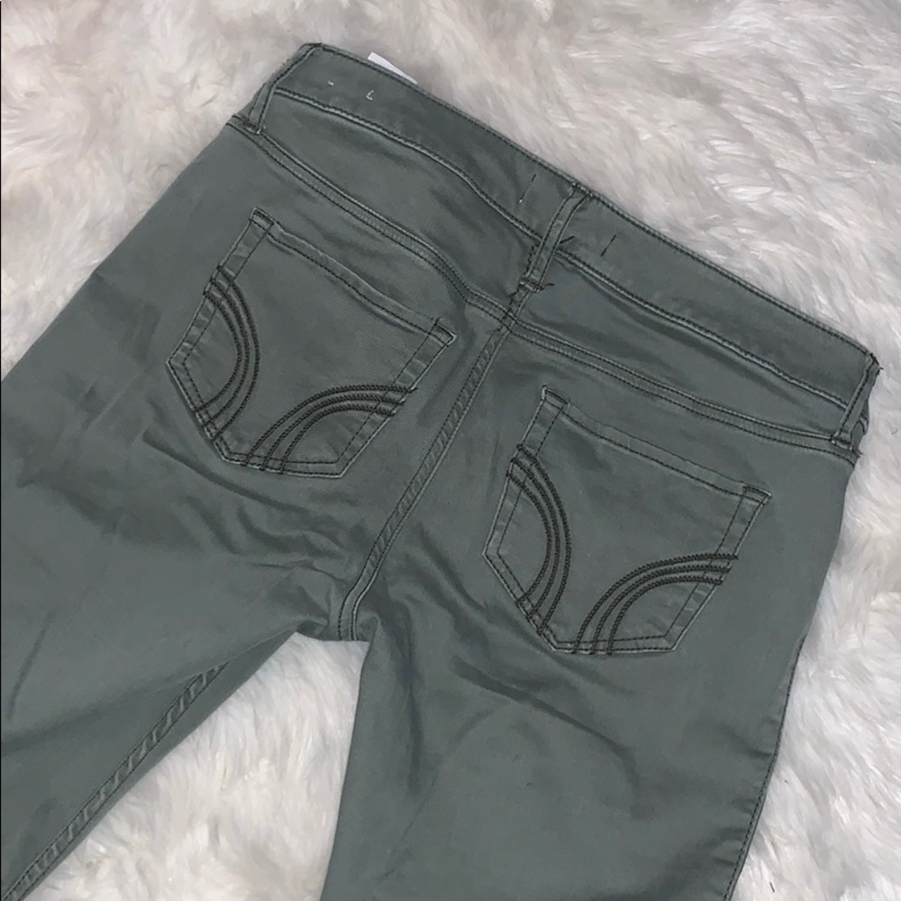Olive Green Hollister Super Soft Jeggings Size 7R
